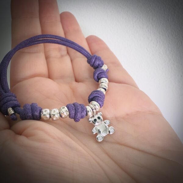 Braccialetto Orsetto con zirconi