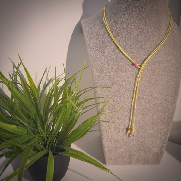 Collana Cravattino Fluo