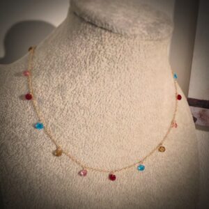 Collana Cristallina Multicolor