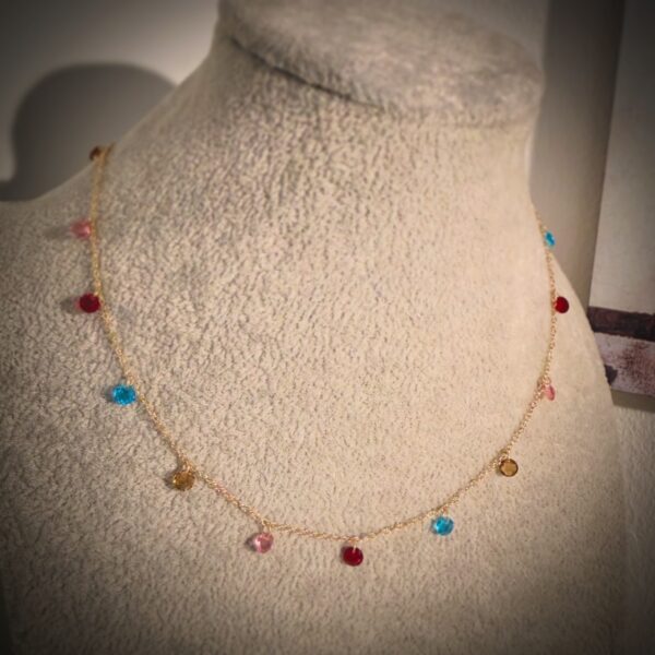 Collana Cristallina Multicolor