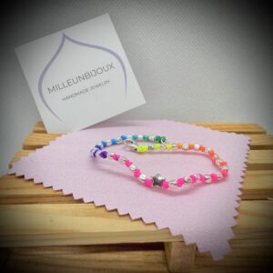 Bracciale o cavigliera Multicolor cube xs con stellina ✨