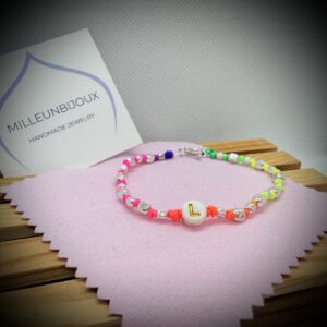Braccialetto Pepite Mix e Letterina