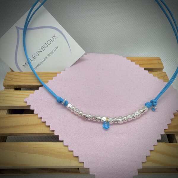 Collana mini incanto Colors zircone turchese