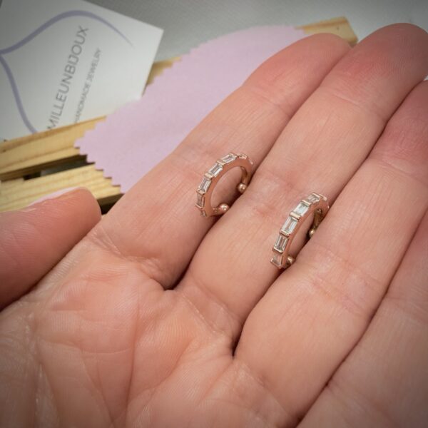 Orecchini Ear cuff oro rosa