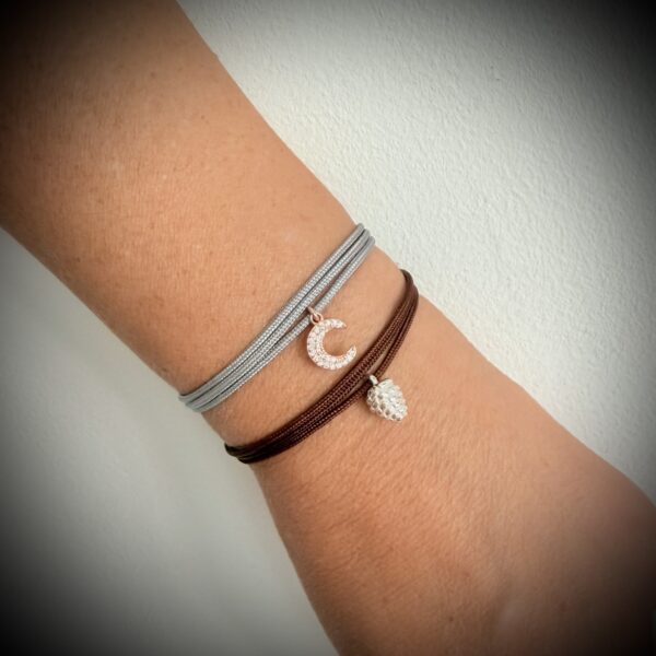 Bracciale Triplo giro con pendente